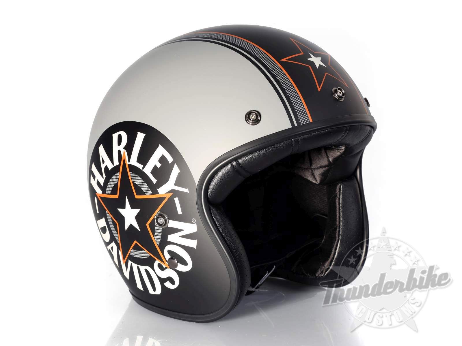 Harley-Davidson by Shark GREY STAR RETRO