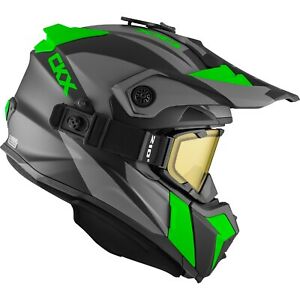 Helmet -  TITAN-CARBON-GREEN 2XL
