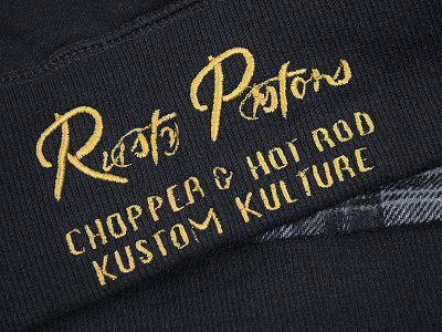 Rusty Pistons-RP02SW Hamlin M black  zip