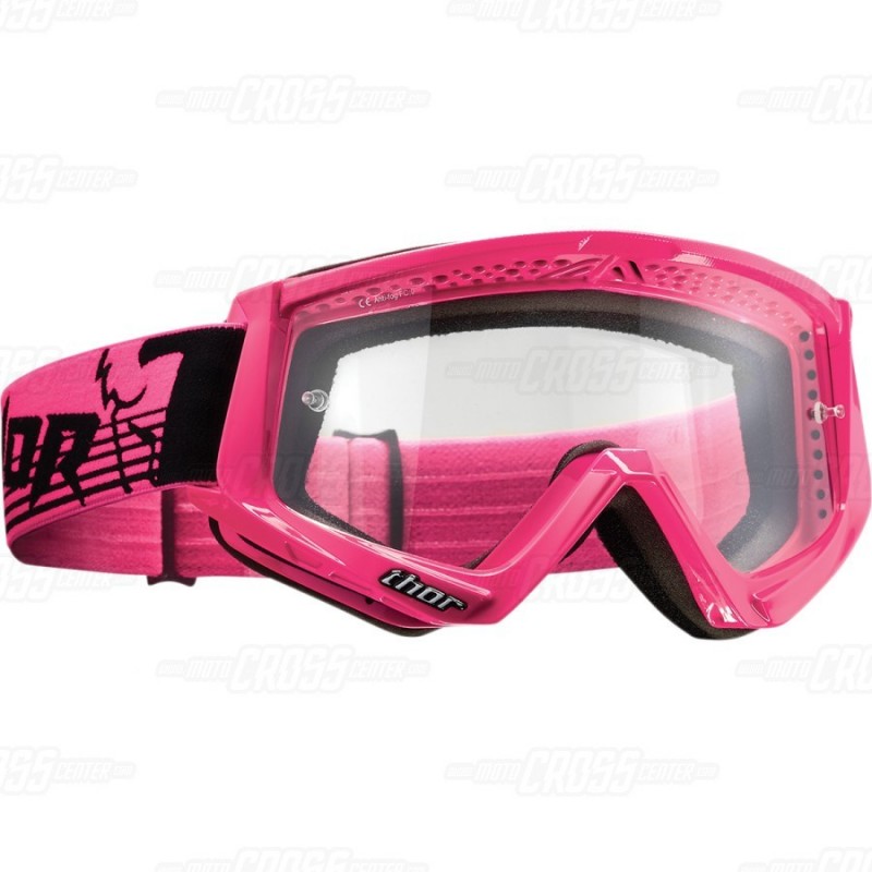 Thor MX-GOGGLE CONQUER FLO PINK